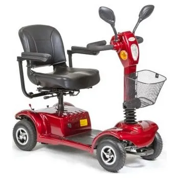 Elektrický invalidní skútr Elektrický seniorský invalidní vozík SELVO 4250 (Elektrický vozík s klasickou olověnou baterií - invalidní vozík - skútr pro seniory, čtyřkolka SELVO 4250 s nosností 100 kg.)