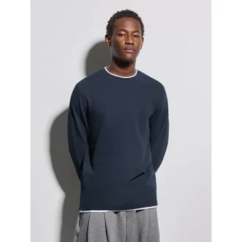 Pánské tričko Tričko s dlouhými rukávy - L - House - námořnictvo - 711GR-59X