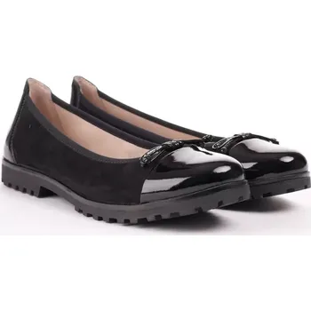 Dámské baleríny CAPRICE dámské baleríny lak a semiš černé