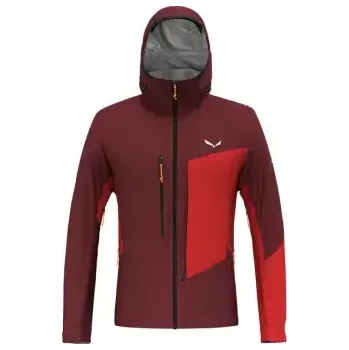 Pánská větrovka Salewa Sella 3L Powertex pánská bunda Syrah vel. 48/M