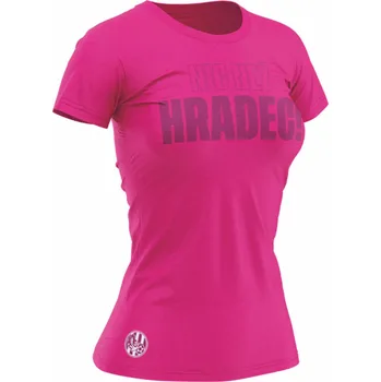JAKO Dámské triko FCHK - Nic než Hradec! vel. 152, růžová