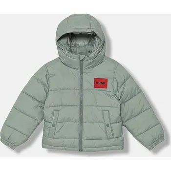 Dívčí bunda Dětská bunda HUGO G00484.114.150 tyrkysová 65X, vel. 138