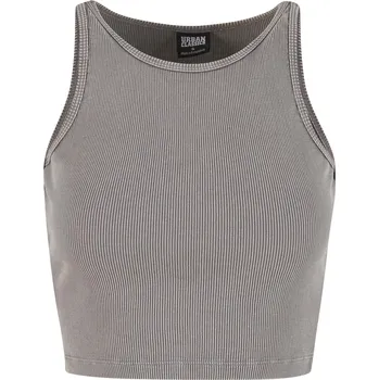 Dámské tričko Dámské triko URBAN CLASSICS TB7482 STEEL GREY S