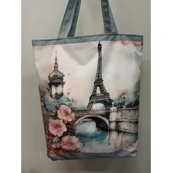 Nákupní taška Taška nákupní kočárkovina - Eifelovka v šedém