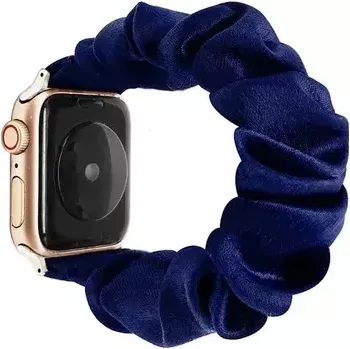 Chytré hodinky Řemínek Látkový Apple watch 38/40/41mm, tmavě modrá
