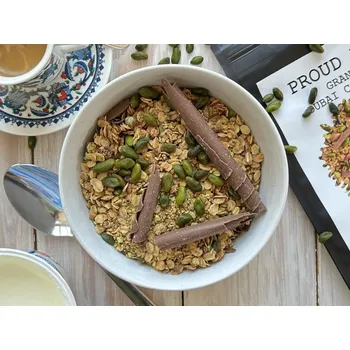 Proud Mary Dubajská čokoláda granola Gramáž: 400 g