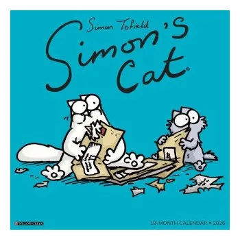 Kalendář Simon's Cat 2026 12 X 12 Wall Calendar (Kalendář)