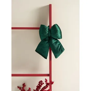 Vánoční dekorace Sinsay - Vánoční dekorace ve tvaru mašle - tmavě zelená - 585GF-79X - 585GF-79X-ONE