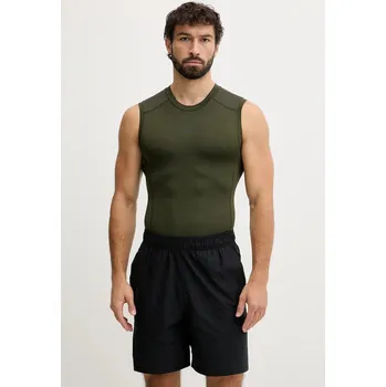 Pánské tričko Tréninkové tričko adidas Performance Techfit Compression JX2565 zelená 87X, vel. XL