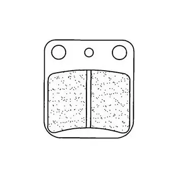 Brzda pro motocykl CL BRAKES brzdové destičky 2408 RX3