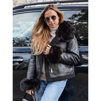 Dámská bunda DSTREET TY5244 ČERNÁ XL