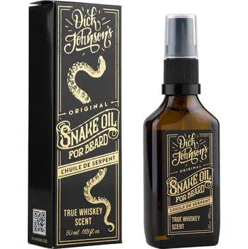 Dick Johnson Snake Oil True Whiskey olej na vousy 50 ml