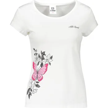 Dámské tričko Dámské triko ALTISPORT CARRYOVER ALW137122 BÍLÁ S