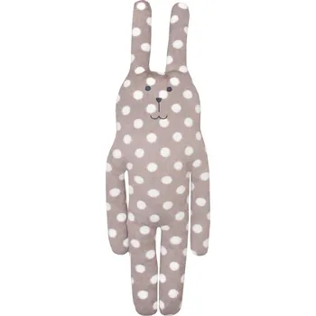 plyšák SCANquilt plyšák FRIEND - CRAFTHOLIC Rab L puntíky béžovobílá