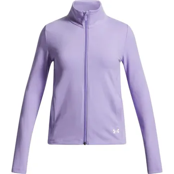 Chlapecká mikina Dětská sportovní rozepínací mikina Under Armour G MOTION JACKET fialová 1386025-538 - YL | UK 11,5 | US 12,5