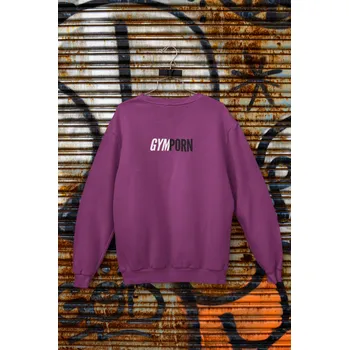 Pánská mikina Mikina GymPorn Crew – Violet | GymPorn XXXL