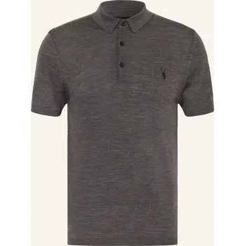 Pánská košile Allsaints Pánská Úpletová Polokošile Mode Merino Z Merino...