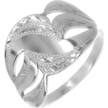 Prsten Argento 72988 Stříbrný prsten - s ručním gravírem | Velikost prstenu: 65mm