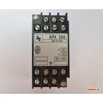Relé ZPA Pomocné relé RPX 200B 24, 220V 50Hz - RPX200 Varianta: RPX200 KC 220V 50Hz 2P