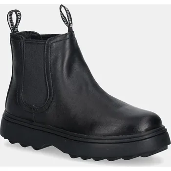 Dívčí tenisky Dětské kožené kotníkové boty Camper Norte Kids K900149.28.34 černá 99X, EUR 32