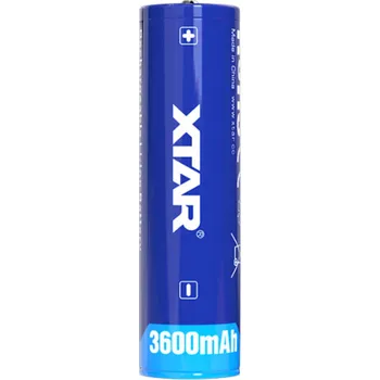 Článková baterie Baterie Xtar 18650 s ochranou 3600 mAh 3,6V Li-ion