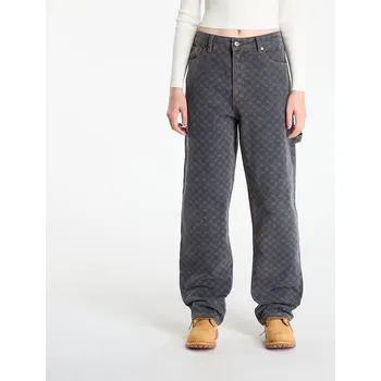 Pánské kalhoty Kalhoty Daily Paper Monogram Workwear Amba Jeans Grey XXL