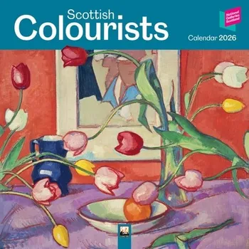 Cizojazyčná kniha National Galleries Scotland: Scottish Colourists Wall Calendar 2026 (Art Calendar)