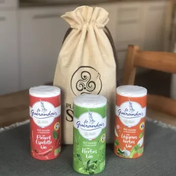 Kosmetická sada Dárková sada - Trio ochucených solí