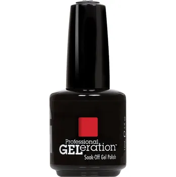 Lak na nehty Jessica Geleration gel lak 120 Royal Red 15 ml