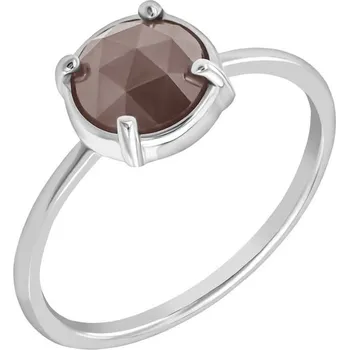 Prsten Zlatý prsten s routovým diamantem Vertius