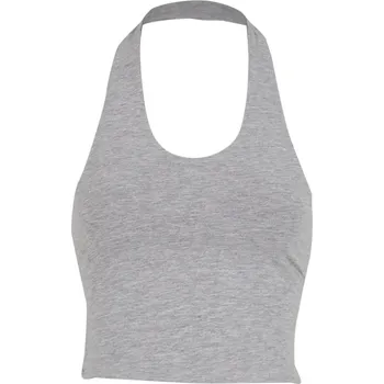 Dámské triko URBAN CLASSICS TB7533 HEATHER GREY XS