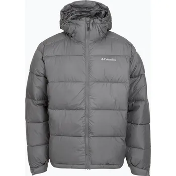 Pánská zateplená bunda Columbia Pike Lake II Hooded city grey