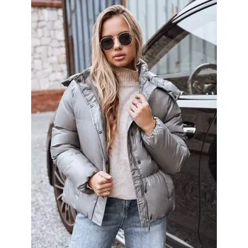 Dámská bunda DSTREET TY5191 TMAVĚ ŠEDÁ M