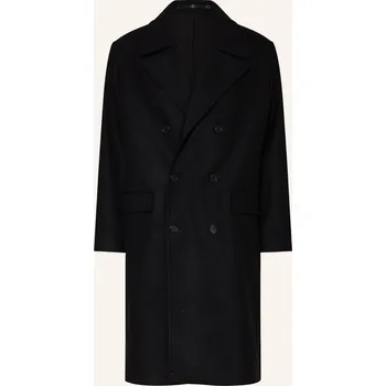 Allsaints Pánský Vlněný Kabát Curran, černá, 48