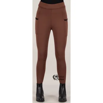 Jezdecké kalhoty Zimní legíny Imperial Riding -TEDDY- - Bronz - 34