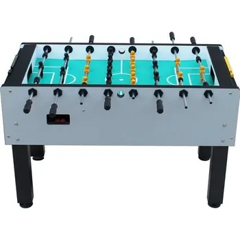 Stolní fotbal Ninestar Rock, otevřený, žlutí a černí panáčci