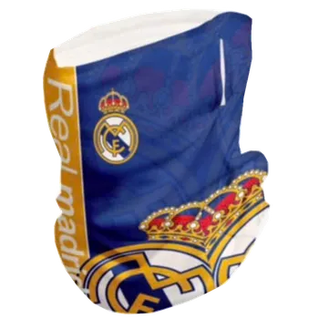 Nákrčník Numberoplus Dětský fotbalový multifunkční nákrčník - FC Real Madrid