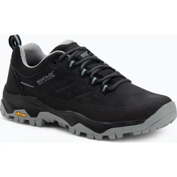 Pánská treková obuv Pánské trekingové boty REGATTA Blake Low black/greenhaze