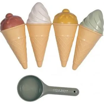 Hra na zahradu Sada na písek Little Dutch Zmrzlinová sada Fresh Greens