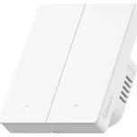 SONOFF SwitchMan Chytrý Nástěnný Vypínač M5 Matter, 2-tlačítko, 80 mm (EU typ)