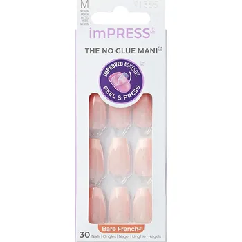 Samolepící nehty ImPRESS Nails / Genuine KISS - 30 ks