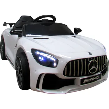 Dětské vozidlo R-Sport Mercedes GTR-S Elektrické autíčko Bílé