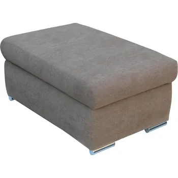 Taburet BORGO - samostatný TABURET , látka celý CURIO 20 hnědá kolekce "E" (FE) (K250-Z) NOVÁ LÁTKA