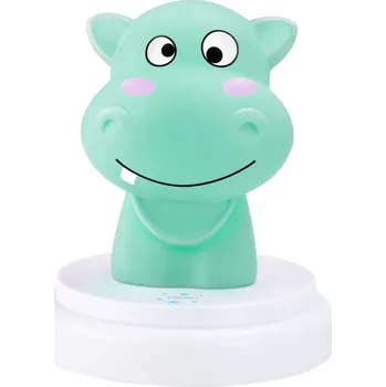 Noční světlo SILLY HIPPO LED noční světlo hroší modrá Alecto
