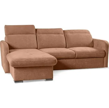 Sedací souprava EMPIRIO- UNI - sedací souprava - látka teracotta STORM 54,bílé prošití -(EMILY) kolekce "MP" ***POSLEDNÍ KUSY