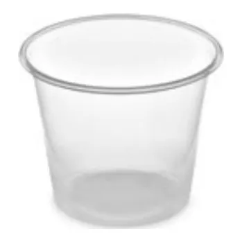 Jednorázové nádobí WIMEX dresinková miska průhledná průměr 70 mm, 125ml, 50 ks, polypropylén WMX/74812/PAK