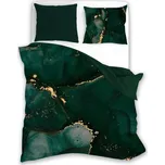 FARO Povlečení bavlněný satén Minerál Green Bavlna - Satén, 140/200, 70/90 cm