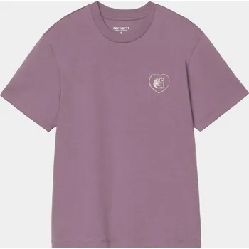 Dámské tričko Carhartt WIP Hearts Of Hartts (phlox) XS, fialová