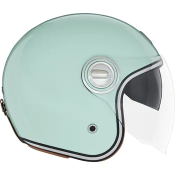 Auto-moto Přilba HERITAGE, NOX PREMIUM (pastelová zelená) 2025 Velikost: L