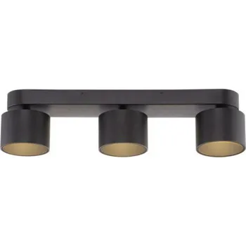 PAUL NEUHAUS PURE Cup černá, 3 spoty, stmívatelné, otočné a nastavitelné 2700K